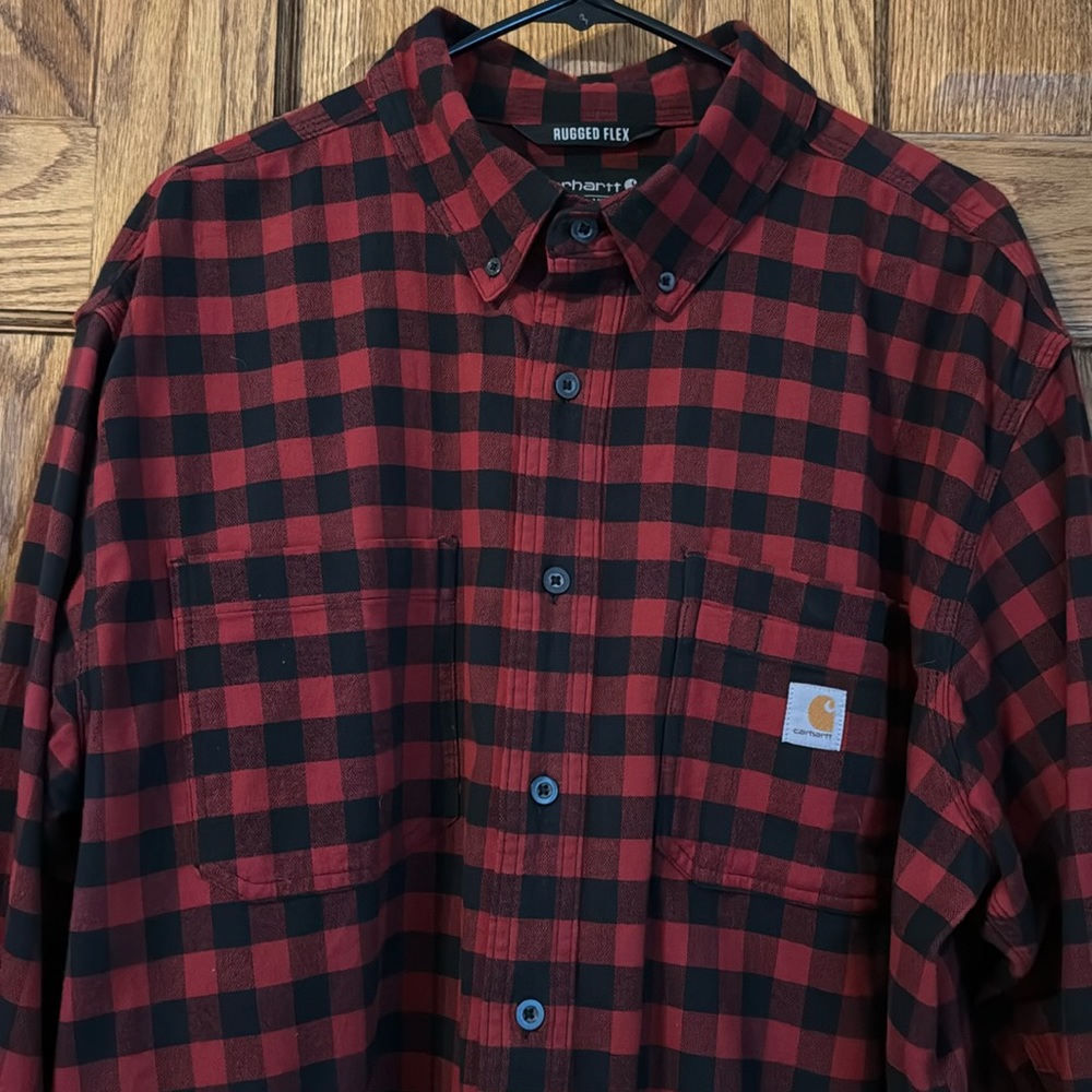 Carhartt flannel button down